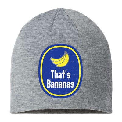 Thats Bananas Sticker Funny Fruit Lazy DIY Halloween Costume Sustainable Beanie