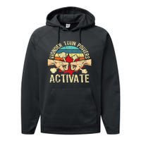 Twin Brother Sister Performance Fleece Hoodie