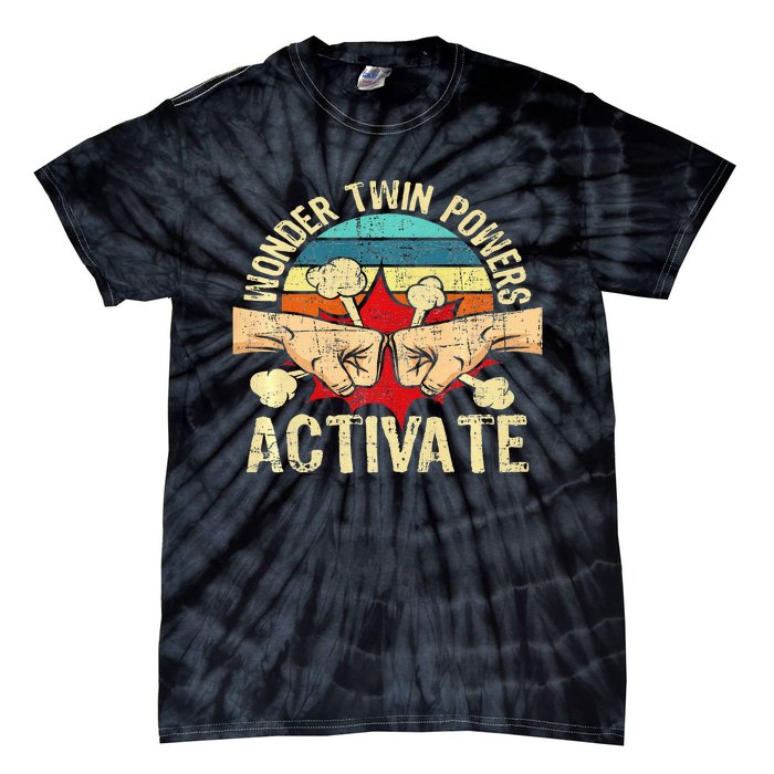 Twin Brother Sister Tie-Dye T-Shirt