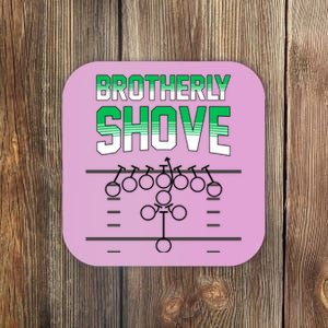 The Brotherly Shove Philadelphia Eagle Football Coaster