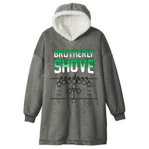 The Brotherly Shove Philadelphia Eagle Football Hooded Wearable Blanket