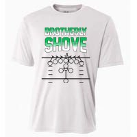 The Brotherly Shove Philadelphia Eagle Football Cooling Performance Crew T-Shirt