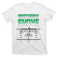 The Brotherly Shove Philadelphia Eagle Football T-Shirt