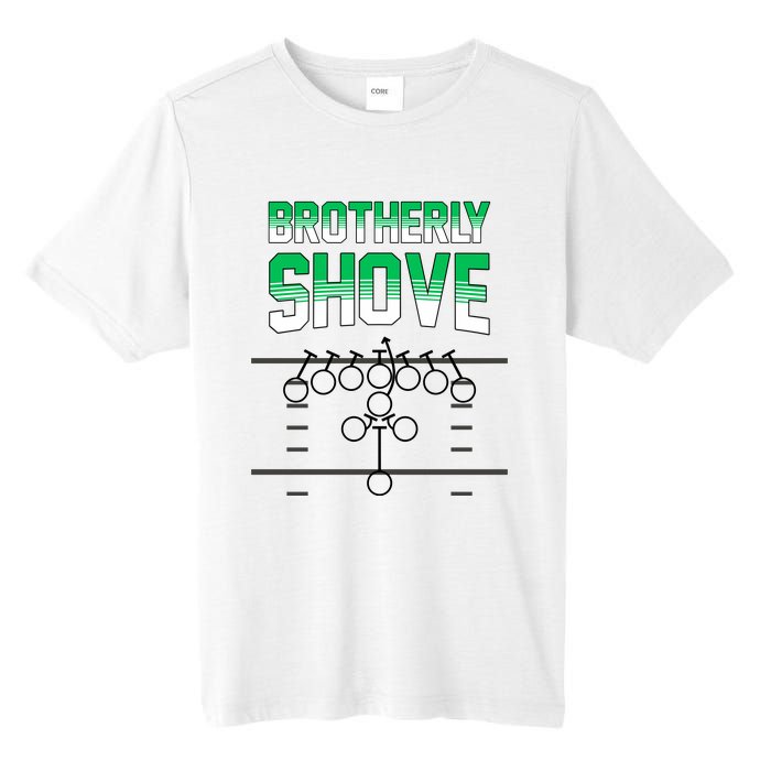 The Brotherly Shove Philadelphia Eagle Football Tall Fusion ChromaSoft Performance T-Shirt