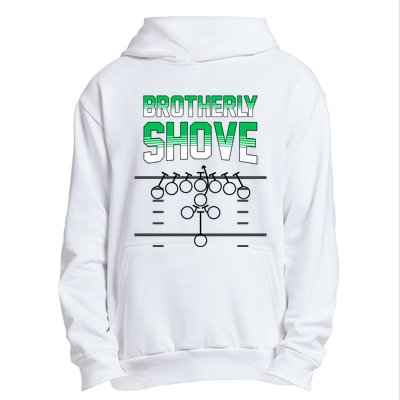 The Brotherly Shove Philadelphia Eagle Football Urban Pullover Hoodie