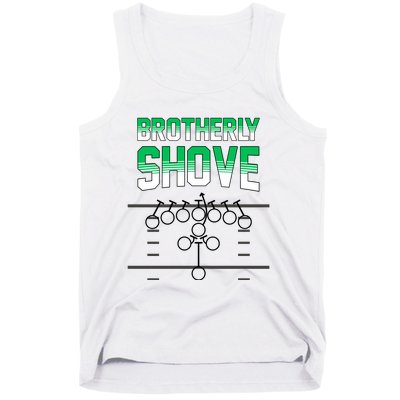 The Brotherly Shove Philadelphia Eagle Football Tank Top