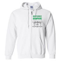 The Brotherly Shove Philadelphia Eagle Football Full Zip Hoodie