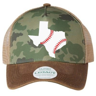 Texas Baseball State Funny Texas Baseball Legacy Tie Dye Trucker Hat