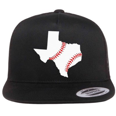 Texas Baseball State Funny Texas Baseball Flatbill Hat
