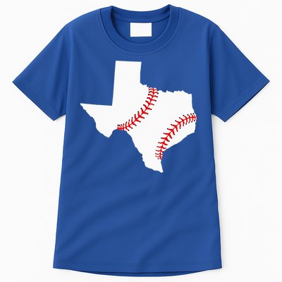 Texas Baseball State Funny Texas Baseball Tall T-Shirt