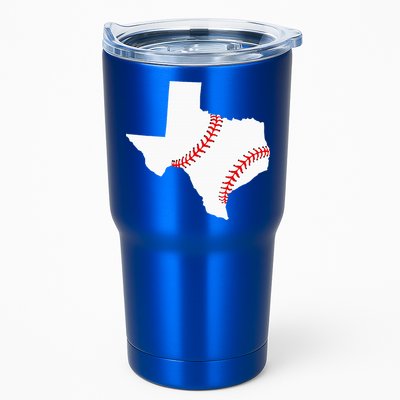Texas Baseball State Funny Texas Baseball Tumbler