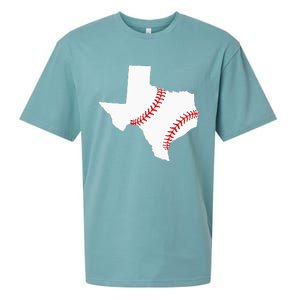 Texas Baseball State Funny Texas Baseball Sueded Cloud Jersey T-Shirt