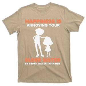 Taller Brother Small Sister Annoying Bro Brother Gift T-Shirt