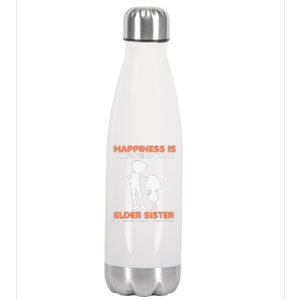 Taller Brother Small Sister Annoying Bro Brother Gift Stainless Steel Insulated Water Bottle