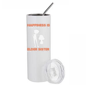 Taller Brother Small Sister Annoying Bro Brother Gift Stainless Steel Tumbler