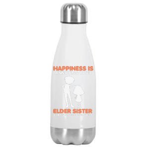 Taller Brother Small Sister Annoying Bro Brother Gift Stainless Steel Insulated Water Bottle