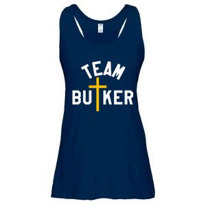 Team Butker Surname Christianity Cross Family Name Ladies Essential Flowy Tank