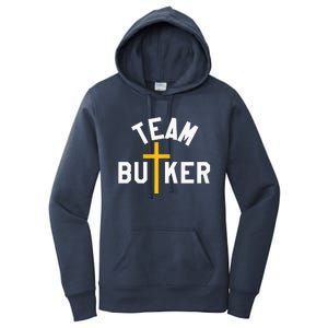 Team Butker Surname Christianity Cross Family Name Women's Pullover Hoodie