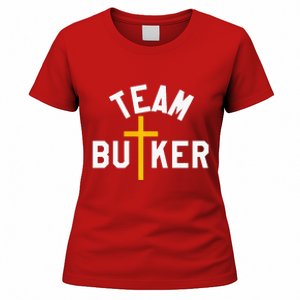 Team Butker Surname Christianity Cross Family Name Women's T-Shirt