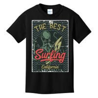 The Best Surfing California Long Beach Kids T-Shirt