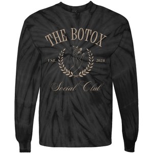 The Botox Social Club Skincare Nurse Injector Cosmetic 2024 Tie-Dye Long Sleeve Shirt