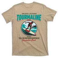 Tourmaline Beach Surfing Park California T-Shirt