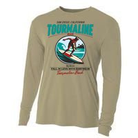 Tourmaline Beach Surfing Park California Cooling Performance Long Sleeve Crew