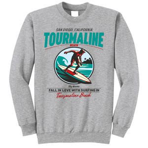 Tourmaline Beach Surfing Park California Sweatshirt