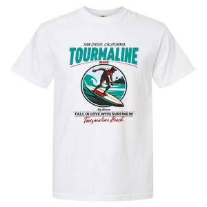 Tourmaline Beach Surfing Park California Garment-Dyed Heavyweight T-Shirt