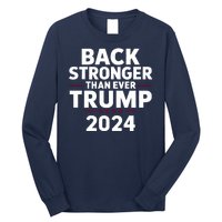 Trump Back Stronger Than Ever Long Sleeve Shirt