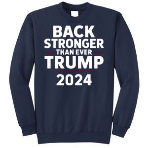 Trump Back Stronger Than Ever Sweatshirt