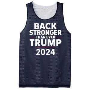 Trump Back Stronger Than Ever Mesh Reversible Basketball Jersey Tank