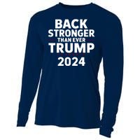 Trump Back Stronger Than Ever Cooling Performance Long Sleeve Crew