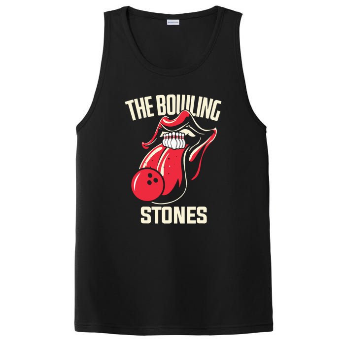 The Bowling Stones Funny Mouth Bowling PosiCharge Competitor Tank