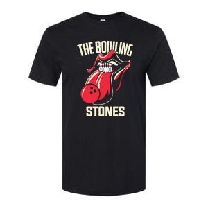 The Bowling Stones Funny Mouth Bowling Softstyle CVC T-Shirt