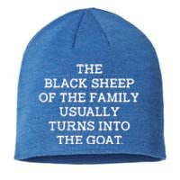 The Black S.H.E.E.P Of The Family Usually Turns Into Goat Sustainable Beanie