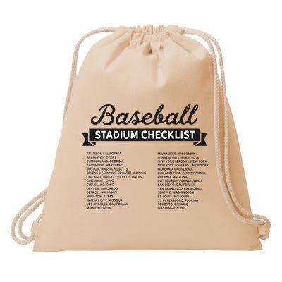 The Baseball Stadium Quest Drawstring Bag