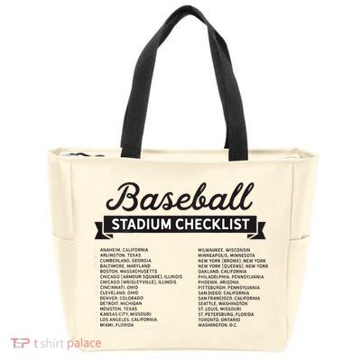 The Baseball Stadium Quest Zip Tote Bag