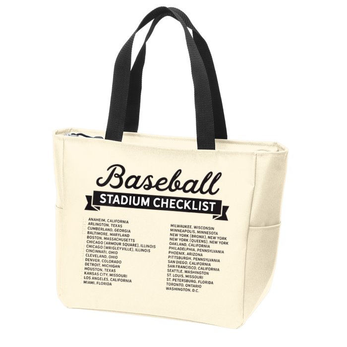 The Baseball Stadium Quest Zip Tote Bag