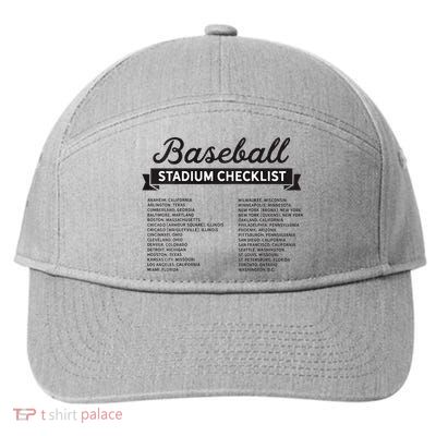 The Baseball Stadium Quest 7-Panel Snapback Hat