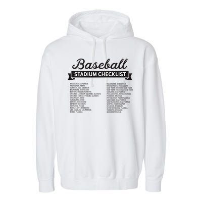 The Baseball Stadium Quest Garment-Dyed Fleece Hoodie