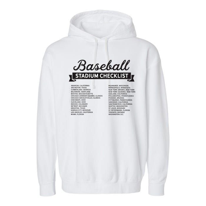 The Baseball Stadium Quest Garment-Dyed Fleece Hoodie