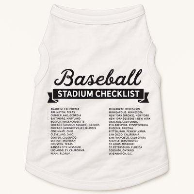 The Baseball Stadium Quest Doggie Tank