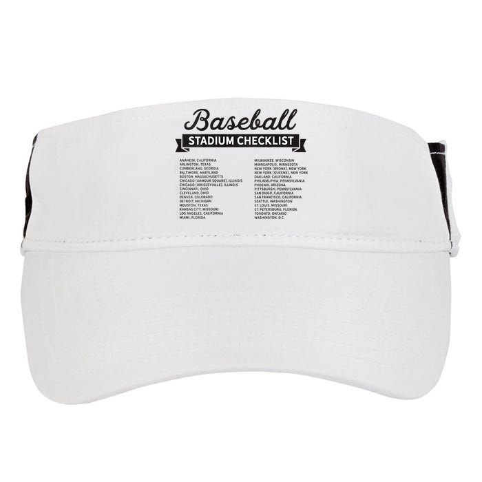 The Baseball Stadium Quest Adult Drive Performance Visor
