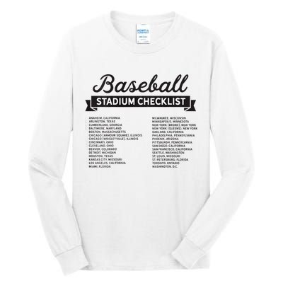 The Baseball Stadium Quest Tall Long Sleeve T-Shirt