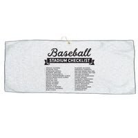 The Baseball Stadium Quest Large Microfiber Waffle Golf Towel