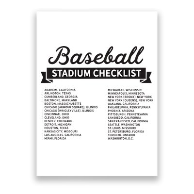 The Baseball Stadium Quest Poster