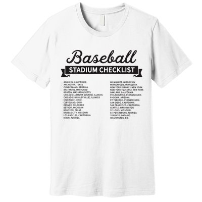 The Baseball Stadium Quest Premium T-Shirt
