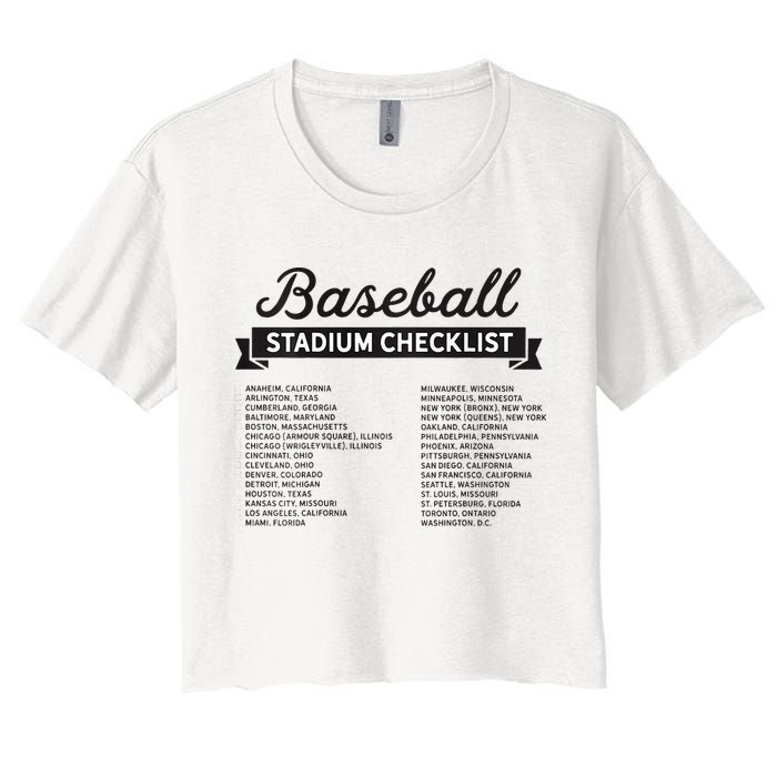 The Baseball Stadium Quest Crop Top