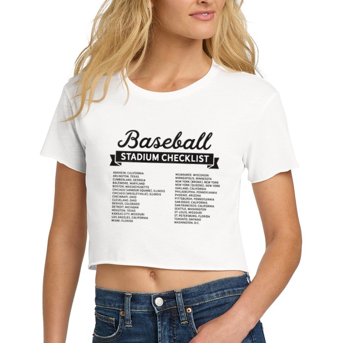 The Baseball Stadium Quest Crop Top